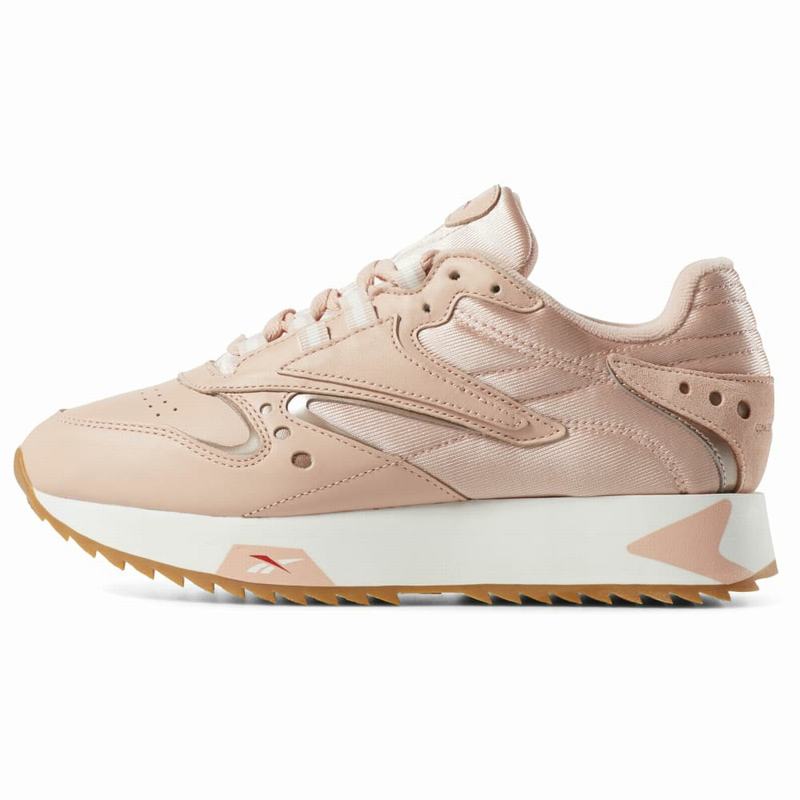 Reebok Classic Leather Ati '90s Tenisky Damske - Ruzove/Biele JL7717SR